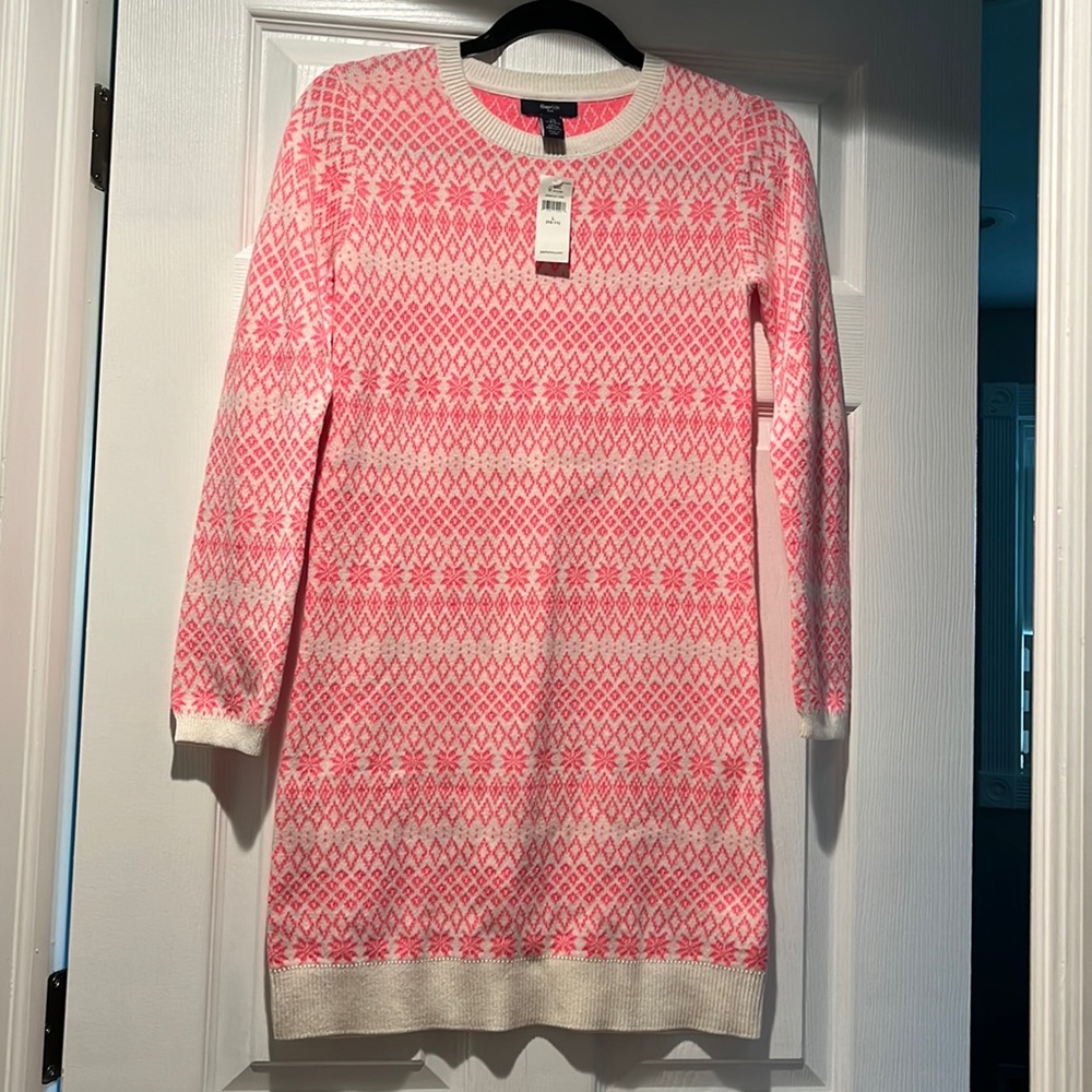 NWT GAP girls sweater dress